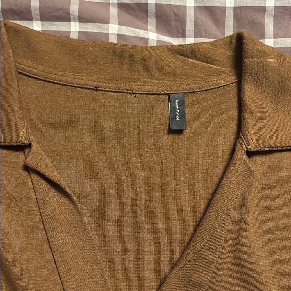 THEORY cropped jersey polo - Picture 5 of 9